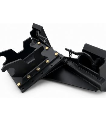 John Deere 35G Mini Excavator to Skid Steer Quick Attach Adapter Conversion