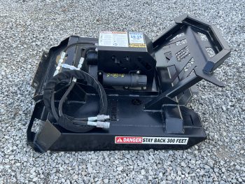 PROWORKS 40" 2 Blade Brush Cutter Bush Hog Attachment Fits Mini Skid Steer - Image 4