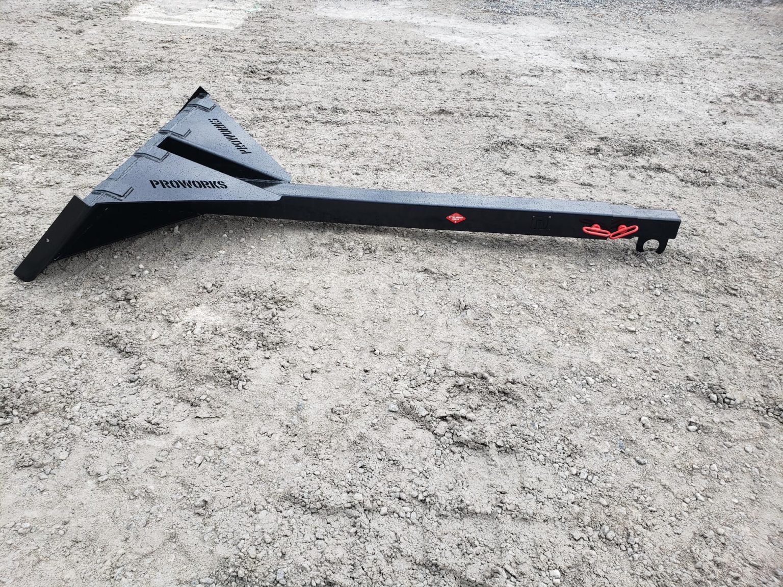 PROWORKS 18′ Manual Telescopic Boom Pole Skid Steer Quick Attach Skid Steer Attachment Depot