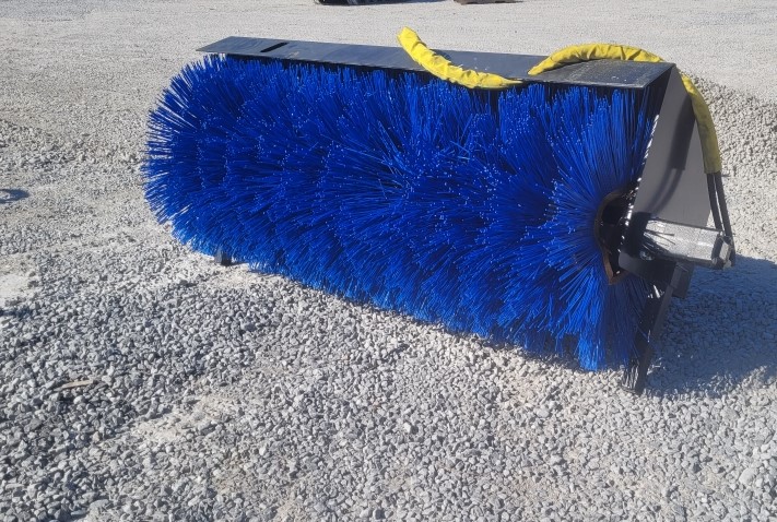 72” Sweeper Broom for Skid Steer Quick Connect – Skid Steer