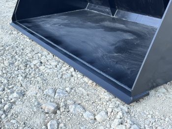 84" Snow Mulch Litter Light Material High Capacity Bucket Fits Skid Steer - Image 8