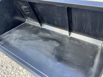 84" Snow Mulch Litter Light Material High Capacity Bucket Fits Skid Steer - Image 9