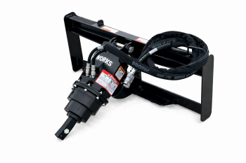 PROWorks Hex Auger Drive AD1020 Unit Fits Skid Steer Quick Attach ...