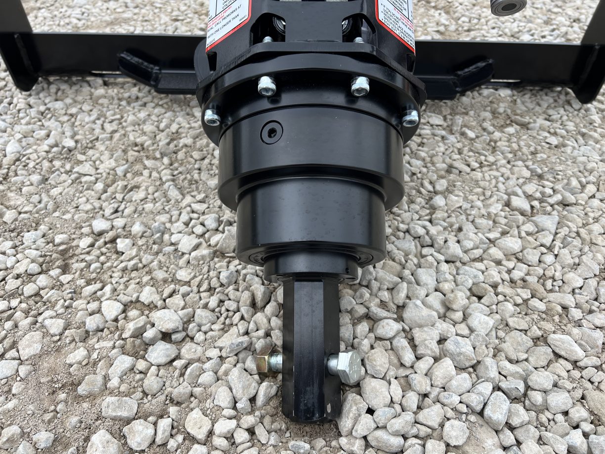 PROWorks Hex Auger Drive AD1020 Unit Fits Skid Steer Quick Attach ...