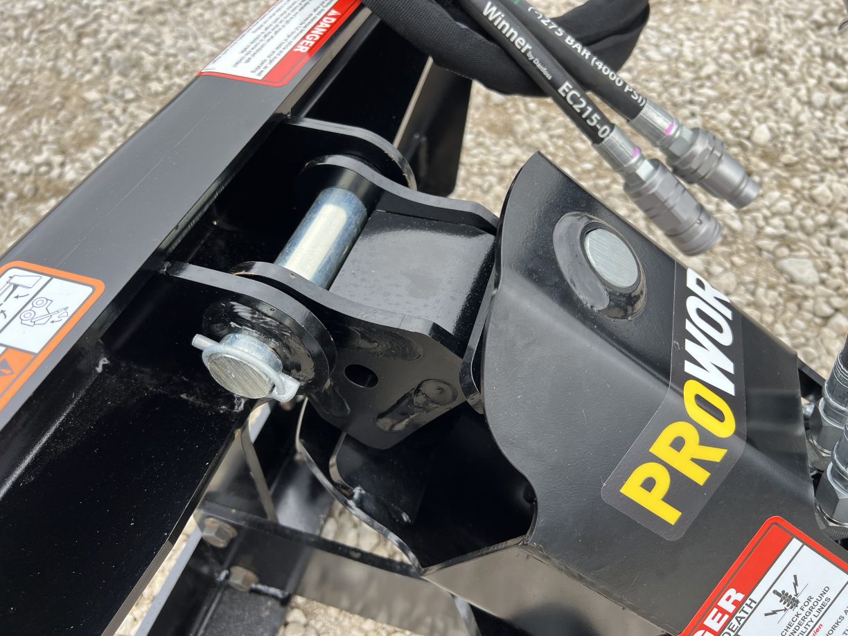 PROWorks Hex Auger Drive AD1020 Unit Fits Skid Steer Quick Attach ...