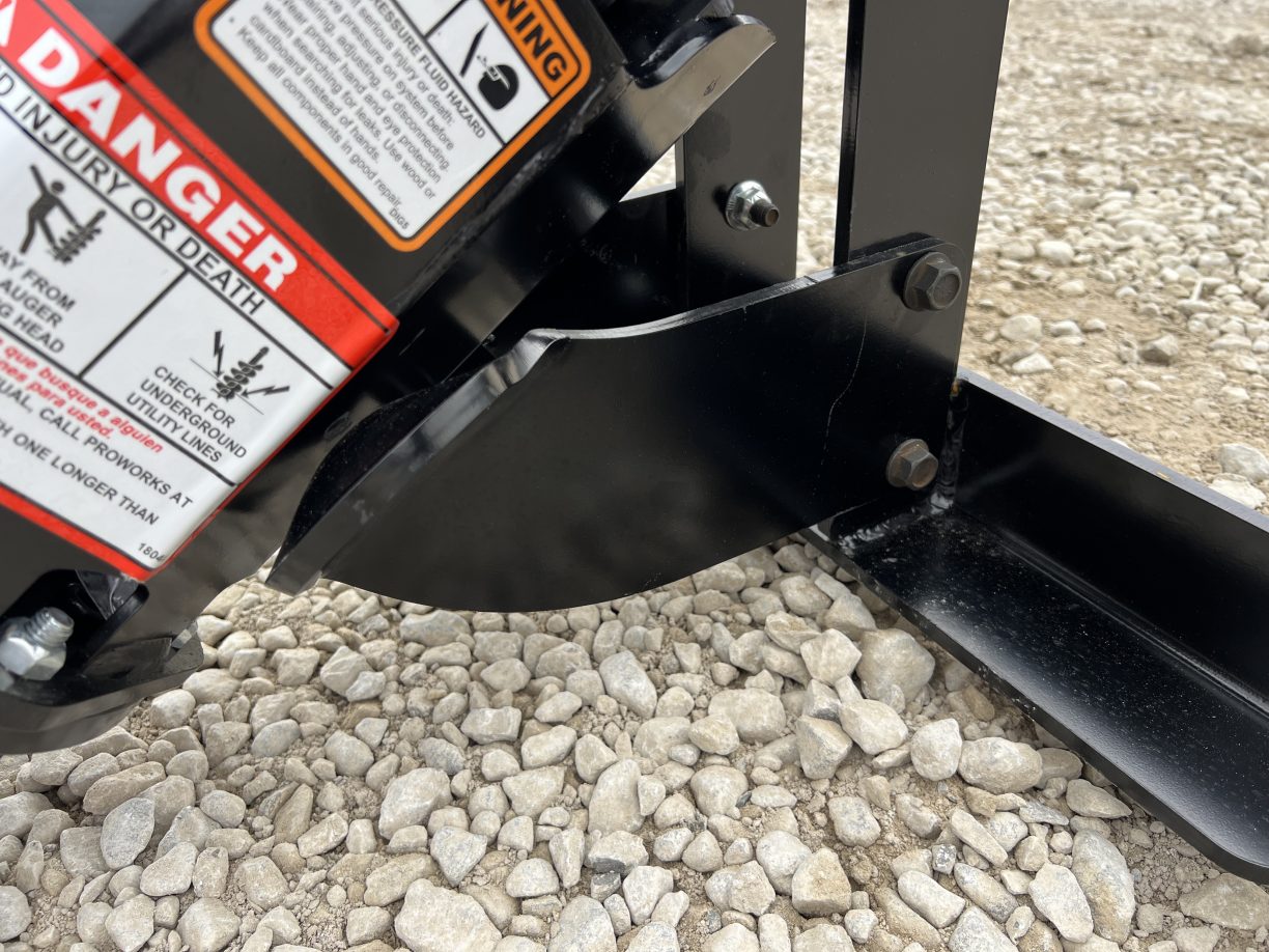 PROWorks Hex Auger Drive AD1020 Unit Fits Skid Steer Quick Attach ...