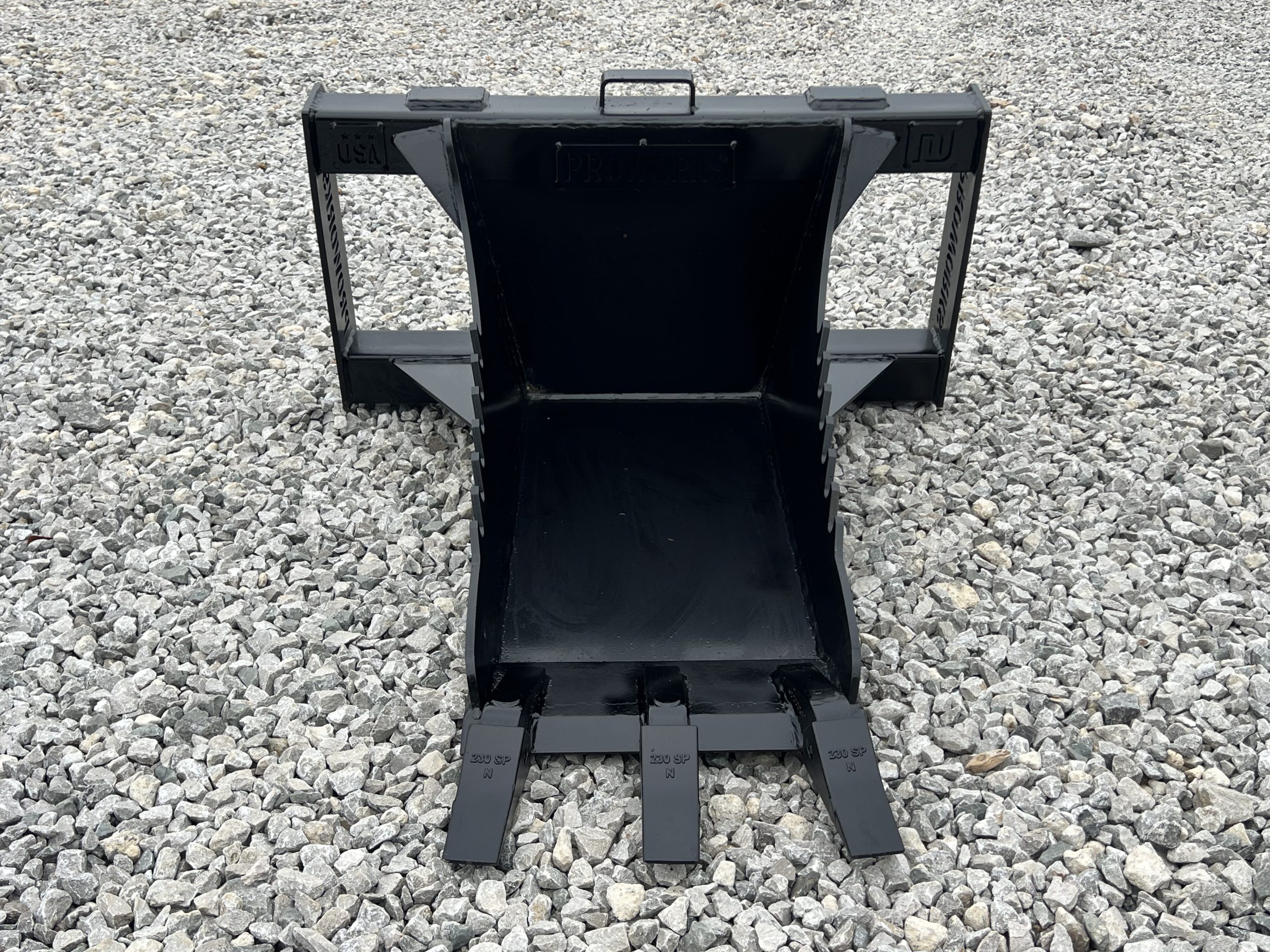 PROWORKS Stump Bucket Attachment Fits Bobcat MT100 MT55 453 463 S70 Mini Skid Steer - Image 3