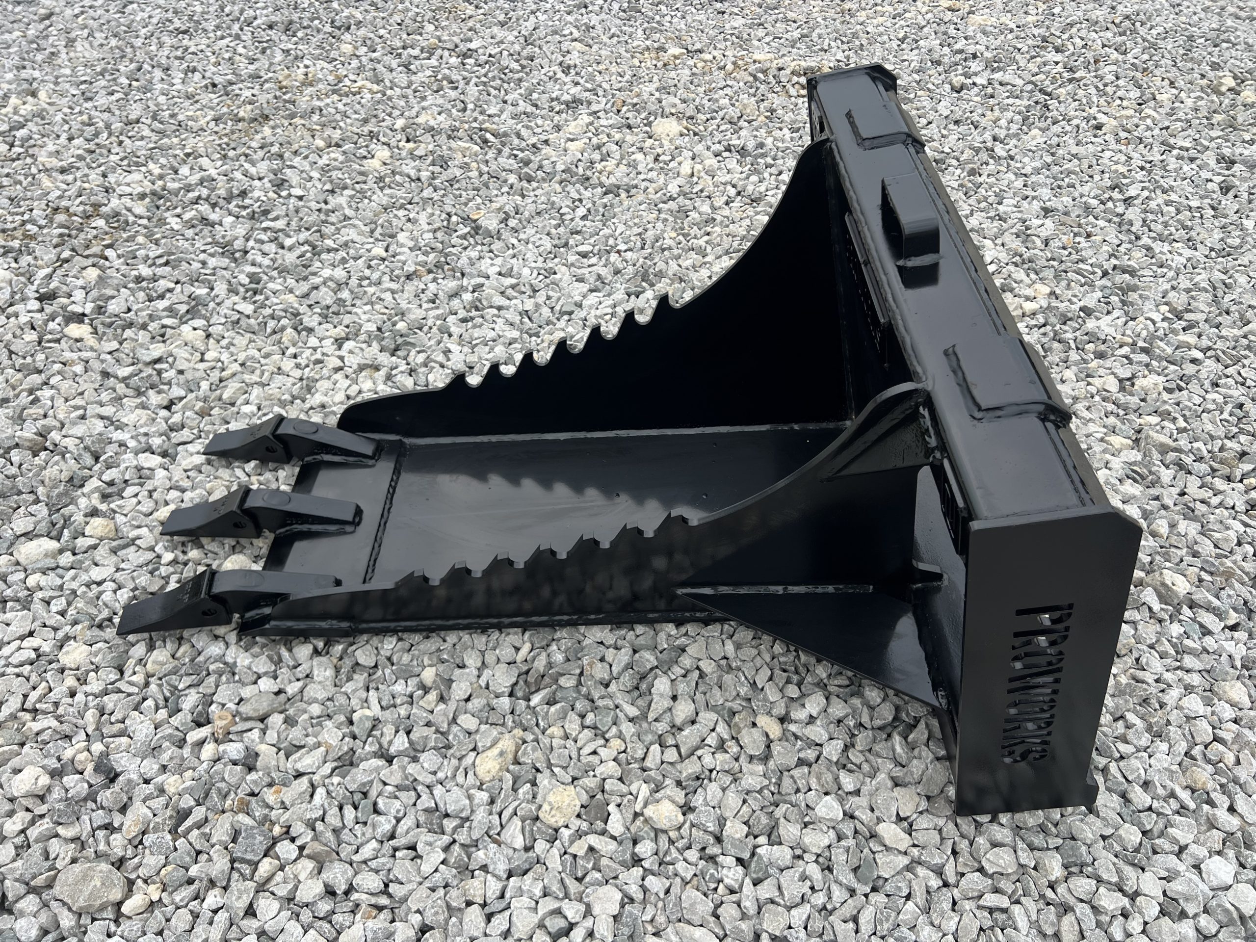 PROWORKS Stump Bucket Attachment Fits Bobcat MT100 MT55 453 463 S70 Mini Skid Steer - Image 9