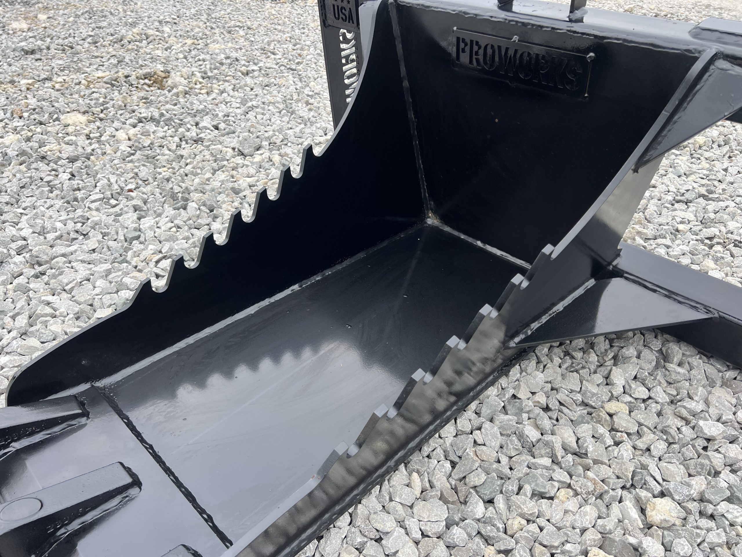 PROWORKS Stump Bucket Attachment Fits Bobcat MT100 MT55 453 463 S70 Mini Skid Steer - Image 11