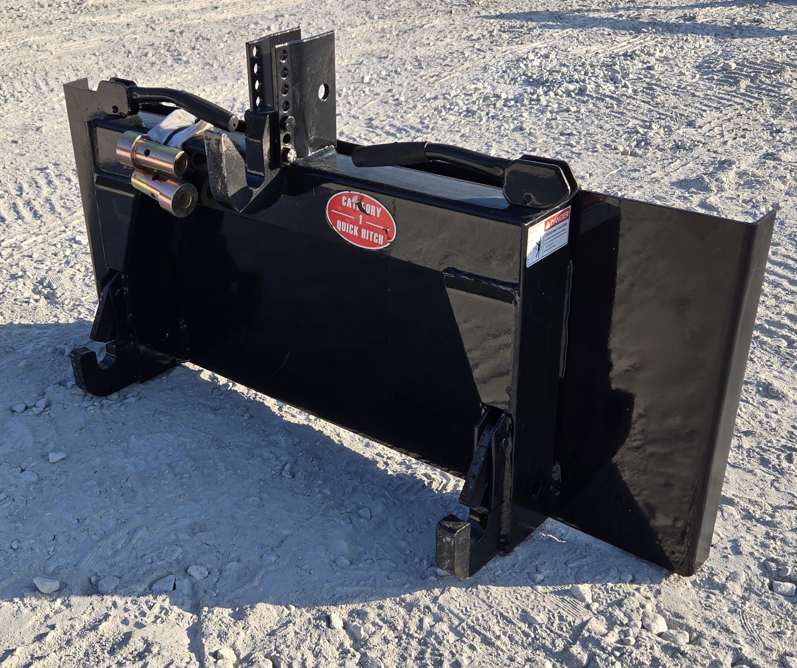 PROWorks Skid Steer Quick Attach To 3 Point CAT 1 Quick Hitch Adapter 