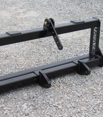 GTS Skid Steer Quick Attach Lower Plate - Weld-On, 3/8" Diameter, Fits Bobcat, Model GTSBC