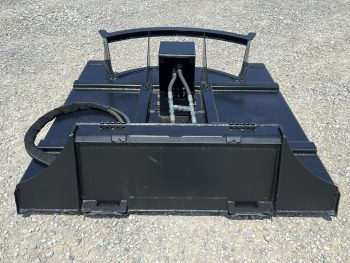 72" High Flow Direct Drive 3 Blade Brush Cutter With Mulching Teeth Attachment Fits Skid Steer - Image 8