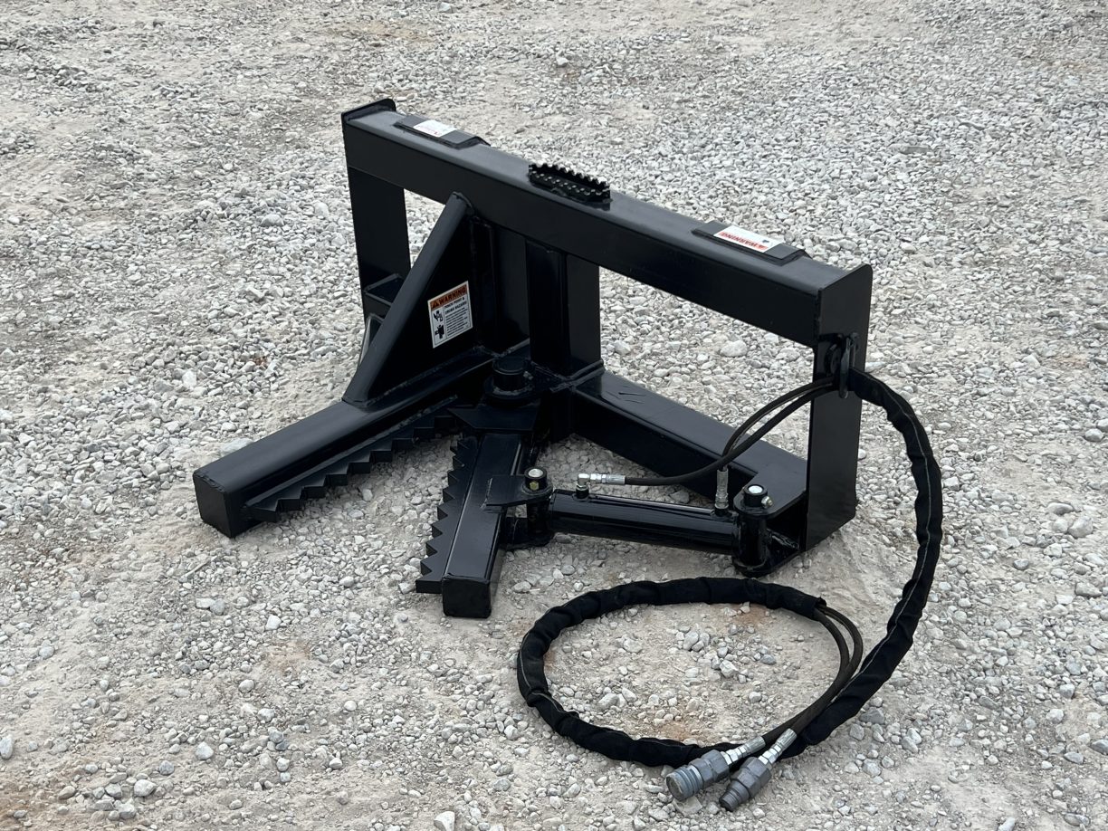 Tree and Post Puller Attachment Fits Skid Steer Loader Quick Attach ...