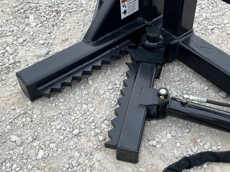 Tree and Post Puller Attachment Fits Skid Steer Loader Quick Attach ...