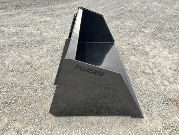 84" Snow Litter Light Material With Window Bucket Attachment Fits Skid Steer Quick Attach - Image 4
