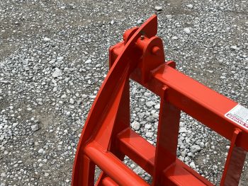 60″ Compact Tractor Root Rake Clam Grapple Attachment Fits Skid Steer Quick Attach - Image 10