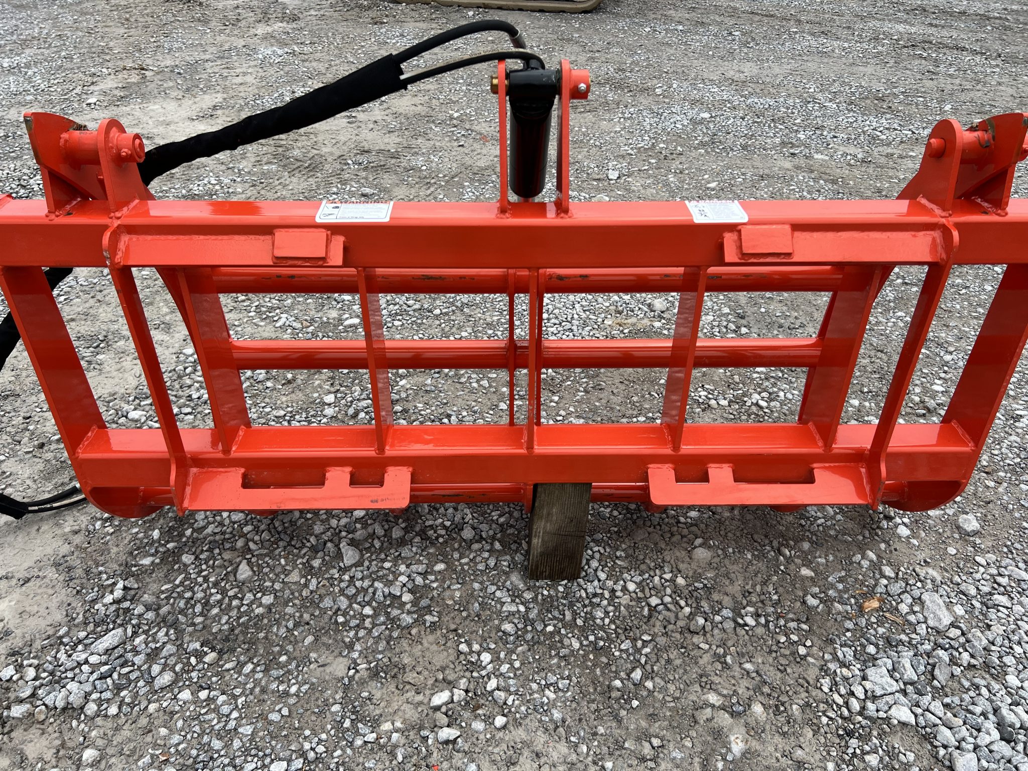 60″ Compact Tractor Root Rake Clam Grapple Attachment Fits Skid Steer ...