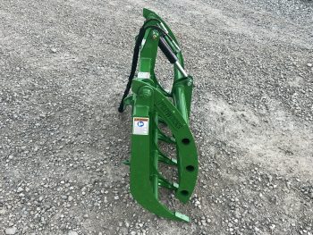 60" Compact Tractor Root Rake Clam Grapple Fits John Deere Loader - Image 4