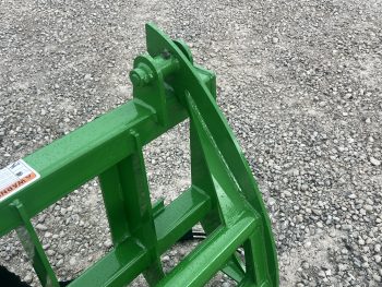 60" Compact Tractor Root Rake Clam Grapple Fits John Deere Loader - Image 12