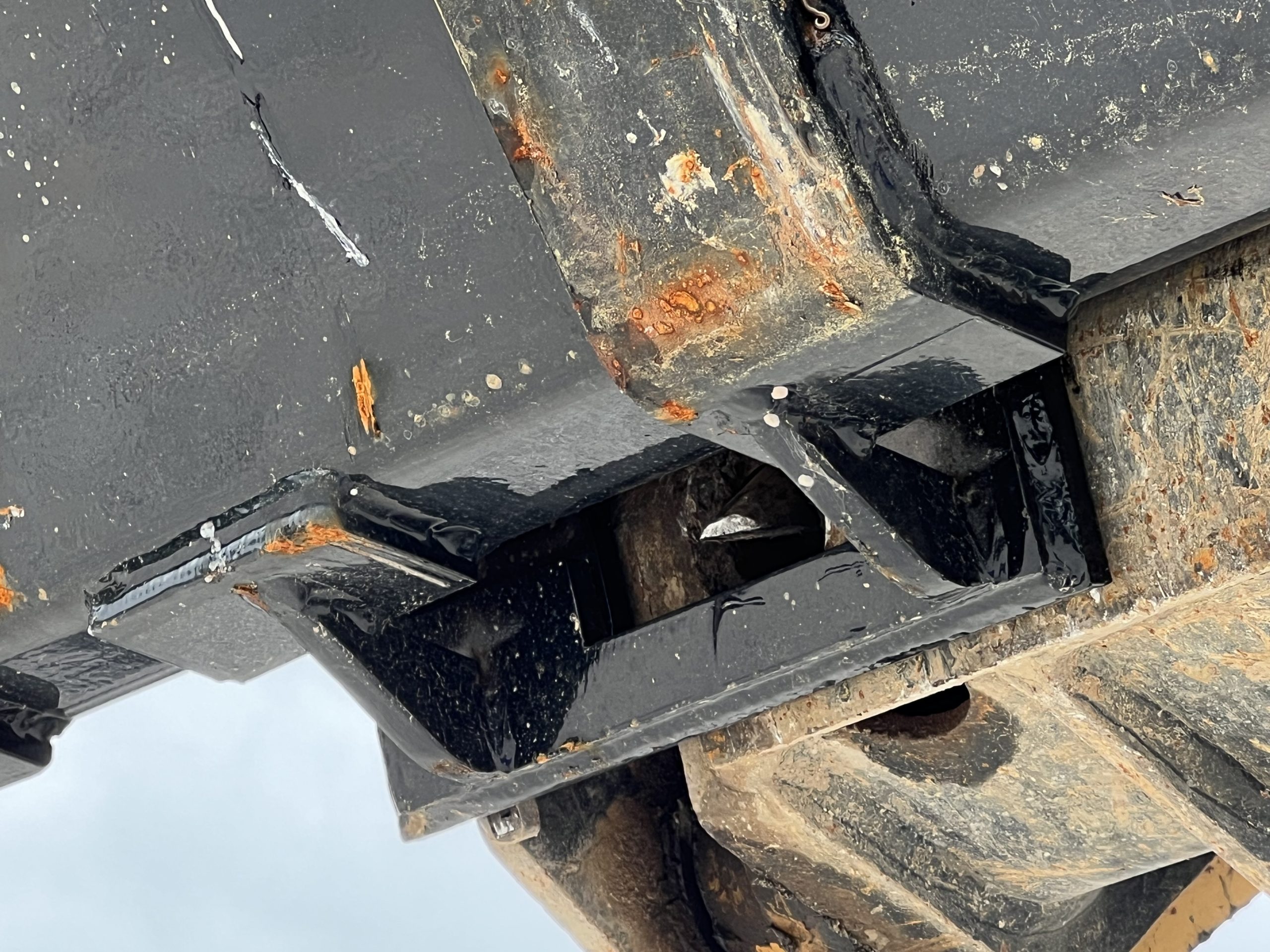 XHD 73" Heavy Duty Smooth Bucket with Bolt On Cutting Edge Fits Compact Track Loader - Image 14