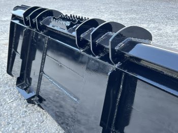 XHD 84" Severe Duty Smooth Bucket with Bolt On Cutting Edge Fits Compact Track Loader - Image 13