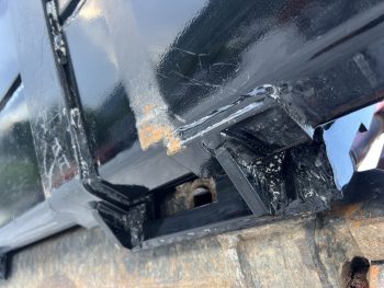 XHD 84" Severe Duty Smooth Bucket with Bolt On Cutting Edge Fits Compact Track Loader - Image 15