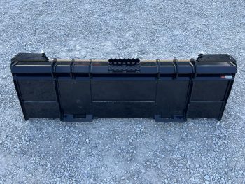 XHD 73" Severe Duty Smooth Bucket with Bolt On Cutting Edge Fits Compact Track Loader - Image 6