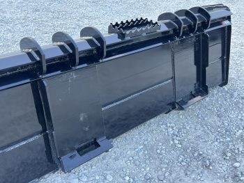 XHD 73" Severe Duty Smooth Bucket with Bolt On Cutting Edge Fits Compact Track Loader - Image 12