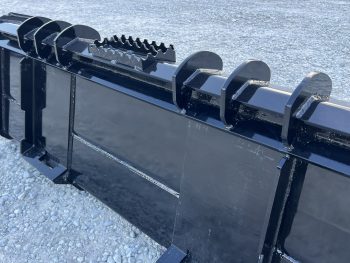 XHD 73" Severe Duty Smooth Bucket with Bolt On Cutting Edge Fits Compact Track Loader - Image 13