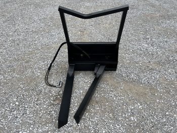 Hydraulic Nursery Jaws Tree Fork Attachment Fits Mini Skid Steer - Image 3