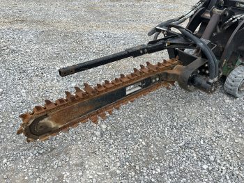 2016 Toro 48" x 6" Trencher Attachment with Shark Teeth Fits Mini Skid Steer