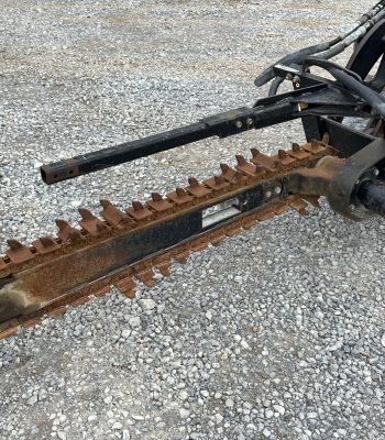 2016 Toro 48" x 6" Trencher Attachment with Shark Teeth Fits Mini Skid Steer