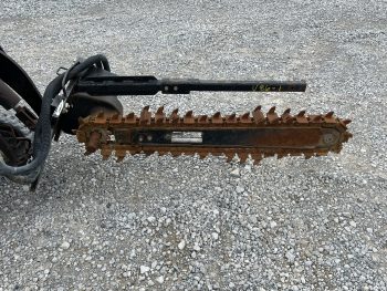 2016 Toro 48" x 6" Trencher Attachment with Shark Teeth Fits Mini Skid Steer - Image 4