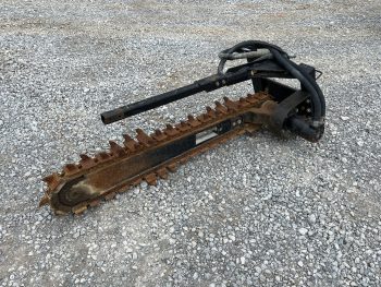 2016 Toro 48" x 6" Trencher Attachment with Shark Teeth Fits Mini Skid Steer - Image 6
