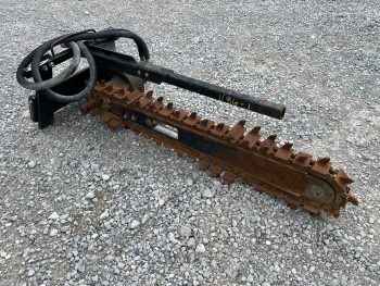 2016 Toro 48" x 6" Trencher Attachment with Shark Teeth Fits Mini Skid Steer - Image 8