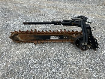 2016 Toro 48" x 6" Trencher Attachment with Shark Teeth Fits Mini Skid Steer - Image 13