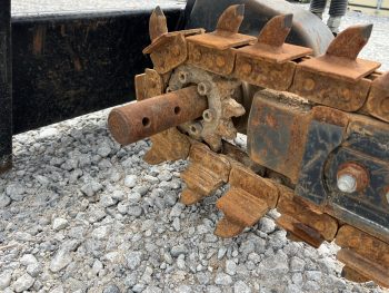 2016 Toro 48" x 6" Trencher Attachment with Shark Teeth Fits Mini Skid Steer - Image 15