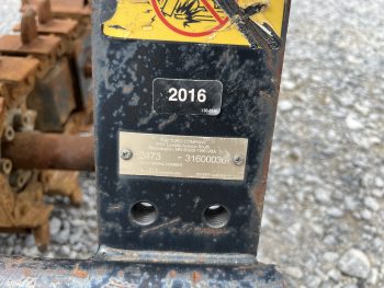 2016 Toro 48" x 6" Trencher Attachment with Shark Teeth Fits Mini Skid Steer - Image 16
