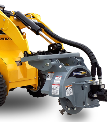 Baumalight S14 Stump Grinder Attachment Fits Mini Universal Skid Steer