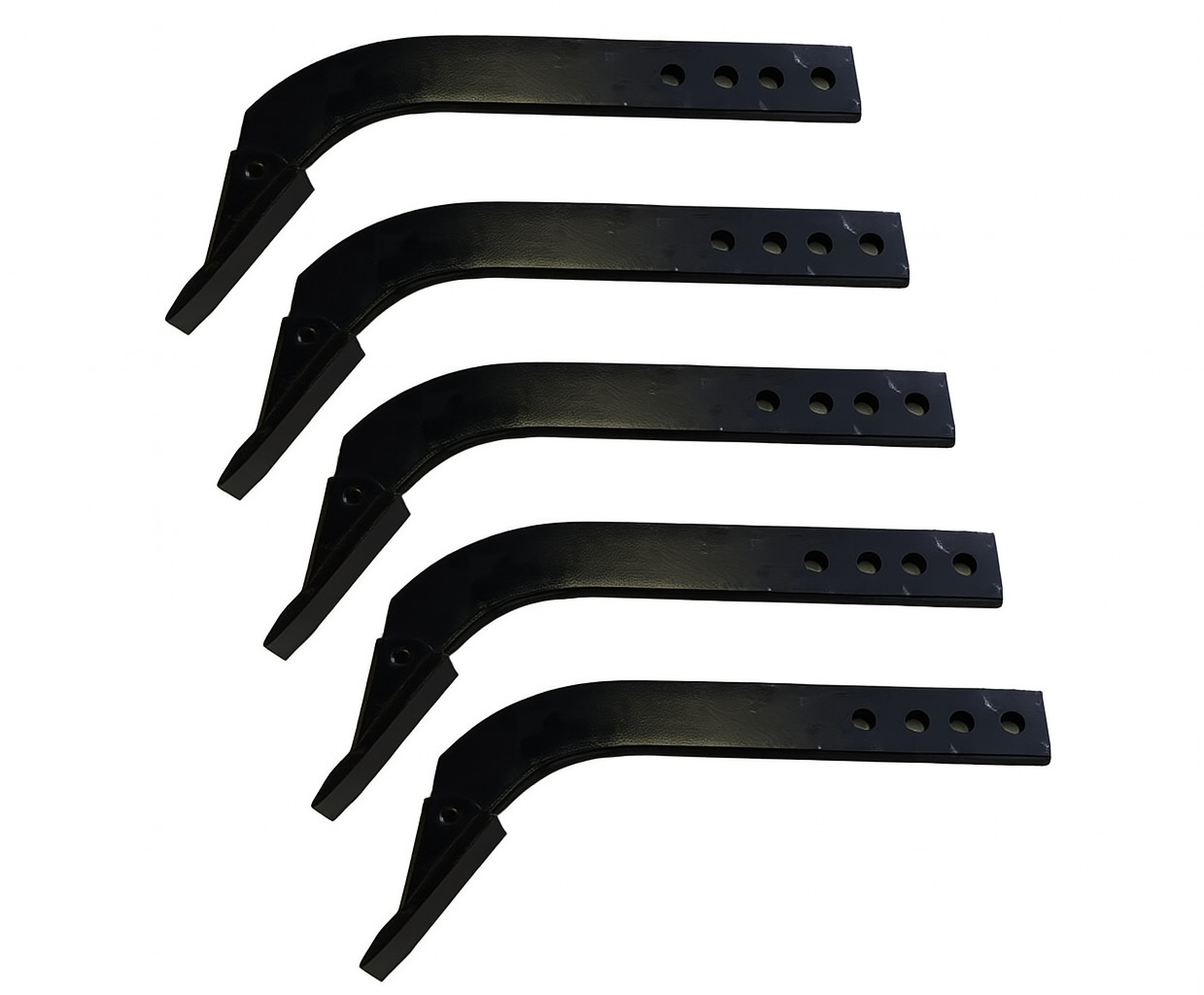 thumbnail image 2 of Tractor Box Blade FINALAWOLF 5 Pack Scarifier Shank Teeth, 4 Hole Box Blade... Ripper Shank 2 of 9