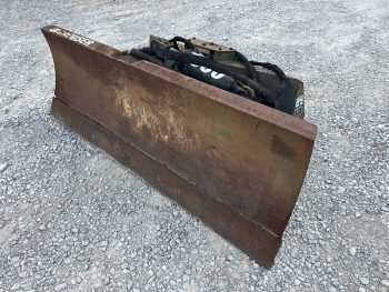 2009 Grouser 72" 1300 6 Way Dozer Blade Grading Attachment Fits Skid Steer