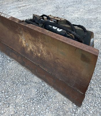 2009 Grouser 72" 1300 6 Way Dozer Blade Grading Attachment Fits Skid Steer