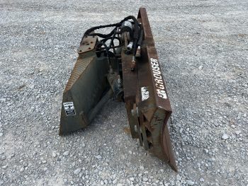 2009 Grouser 72" 1300 6 Way Dozer Blade Grading Attachment Fits Skid Steer - Image 4