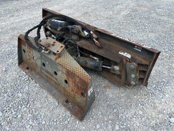 2009 Grouser 72" 1300 6 Way Dozer Blade Grading Attachment Fits Skid Steer - Image 5