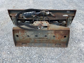 2009 Grouser 72" 1300 6 Way Dozer Blade Grading Attachment Fits Skid Steer - Image 6