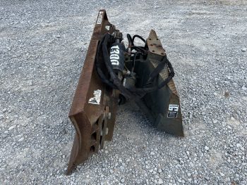 2009 Grouser 72" 1300 6 Way Dozer Blade Grading Attachment Fits Skid Steer - Image 8