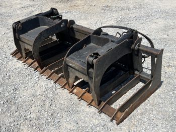 2017 84” Paladin Bradco Heavy Duty Brush Root Grapple Attachment Fits Skid Steer