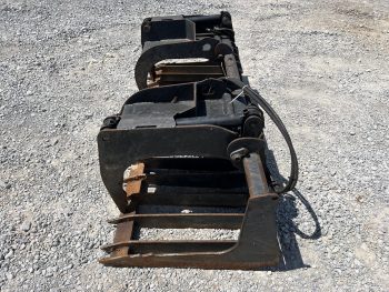2017 84” Paladin Bradco Heavy Duty Brush Root Grapple Attachment Fits Skid Steer - Image 5