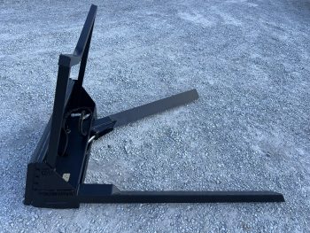 Hydraulic Nursery Jaws Tree Fork Attachment Fits Skid Steer Tractor Quick Attach - Image 8