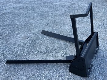 Hydraulic Nursery Jaws Tree Fork Attachment Fits Skid Steer Tractor Quick Attach - Image 14